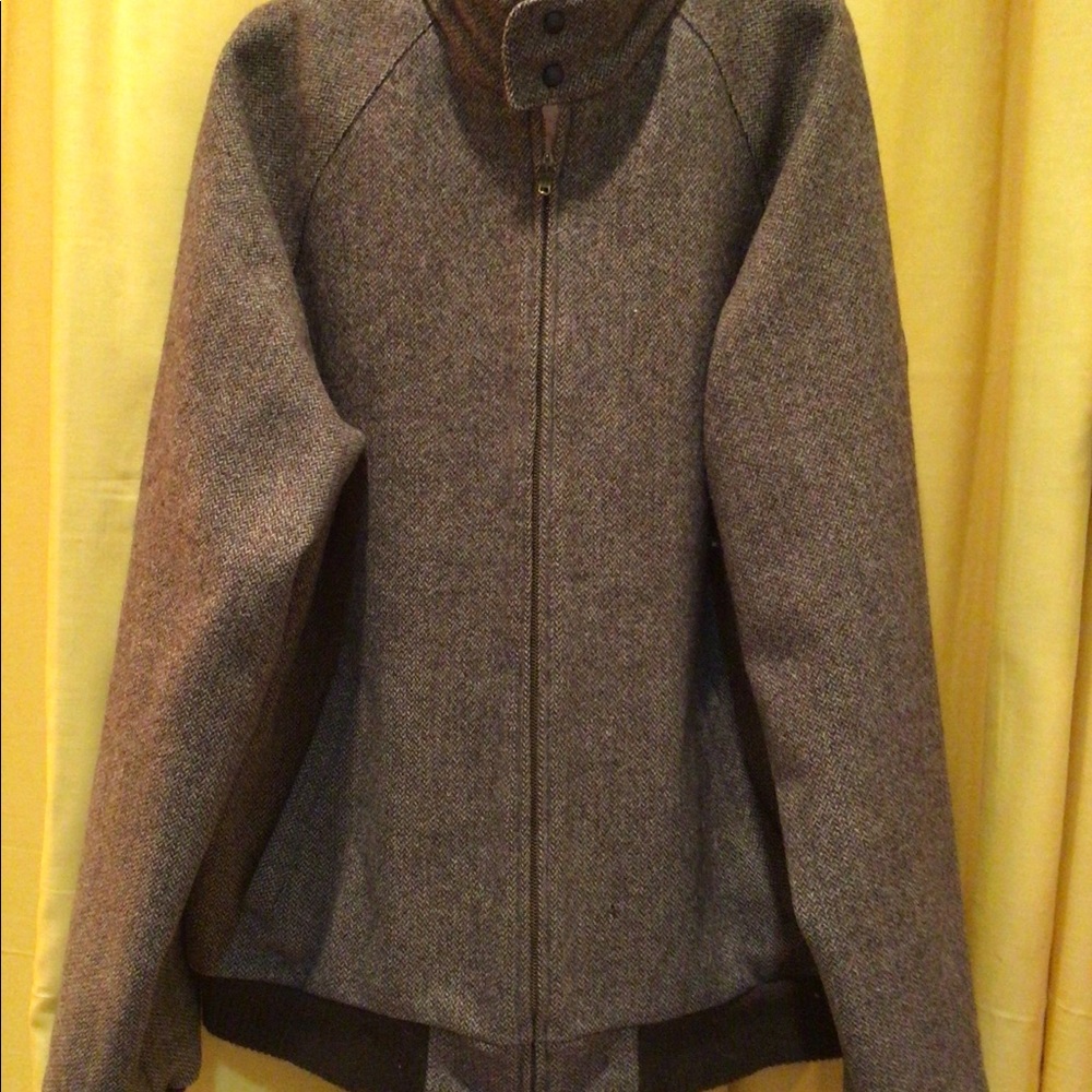 100% virgin wool men’s Pendleton zip up jacket